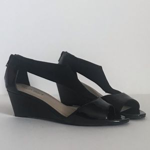 Ellen Tracy Wedge Heeled Sandals